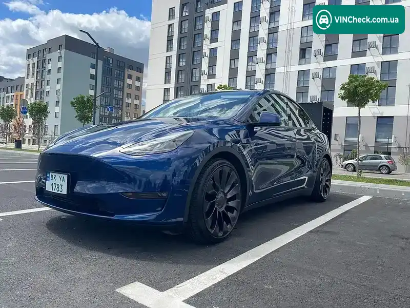 Tesla Model Y 2022, фото з оголошення 1 з 19, VIN 7SAYGDEF6NF455028