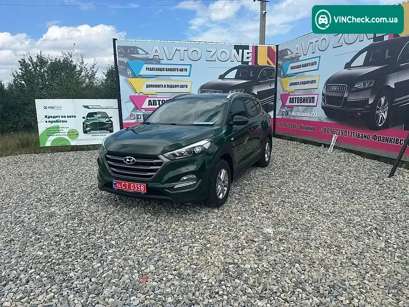 Hyundai Tucson 2018, фото з оголошення 1 з 20, VIN TMAJ281ACHJ459413