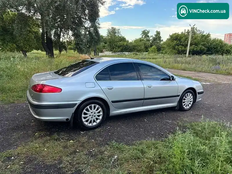 Peugeot 607 2004, фото з оголошення 2 з 11, VIN VF39D3FZE92108056
