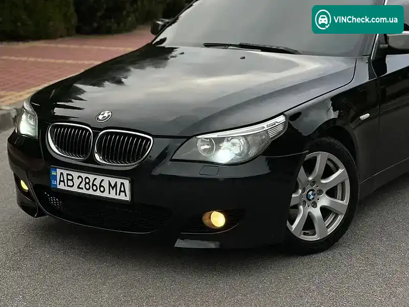 BMW 5 Series 2006, фото з оголошення 1 з 10, VIN WBANE31060B952669