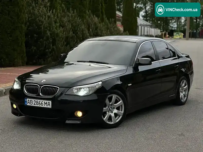 BMW 5 Series 2006, фото з оголошення 2 з 10, VIN WBANE31060B952669
