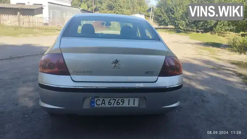 Peugeot 407 2006, фото з оголошення 2 з 21, VIN VF36DRFJF21508511