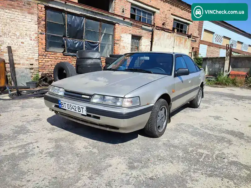 Mazda 626 1991, фото з оголошення 1 з 8, VIN JMZGD149201660331