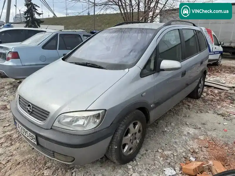 Opel Zafira 2002, фото з оголошення 1 з 12, VIN W0L0TGF752H008407