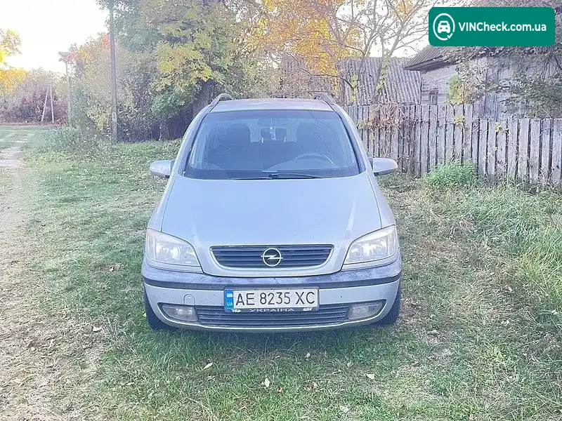 Opel Zafira 2002, фото з оголошення 1 з 5, VIN W0L0TGF7532113876