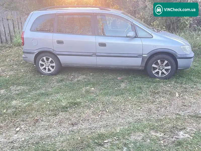 Opel Zafira 2002, фото з оголошення 2 з 5, VIN W0L0TGF7532113876