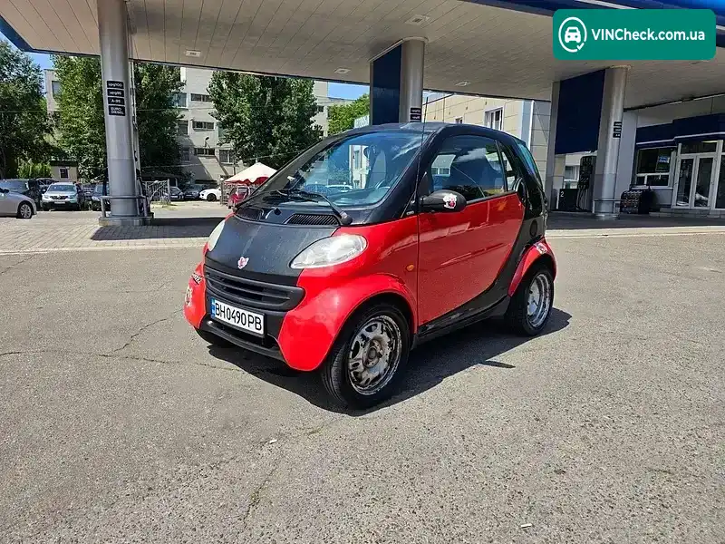 Smart Fortwo 2001, фото з оголошення 1 з 10, VIN WME01MC011H050147