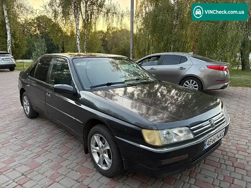 Peugeot 605 1990, фото з оголошення 1 з 14, VIN VF36BR6A290706524