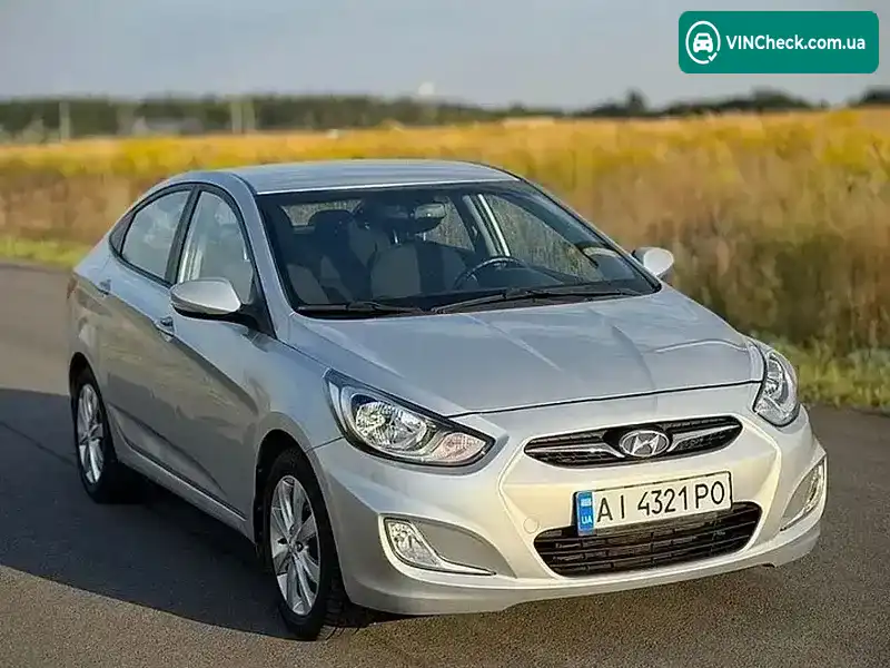 Hyundai Accent 2012, фото з оголошення 1 з 17, VIN Z94CU41DBCR151792