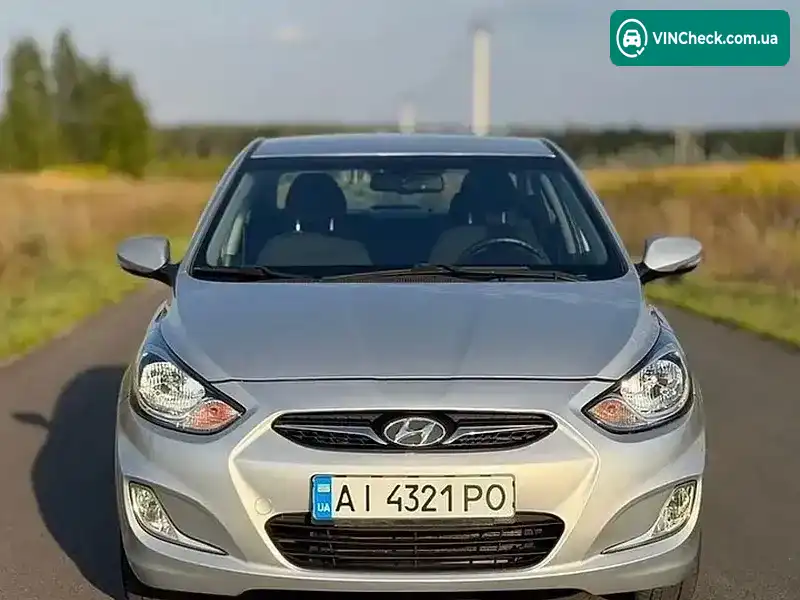 Hyundai Accent 2012, фото з оголошення 2 з 17, VIN Z94CU41DBCR151792