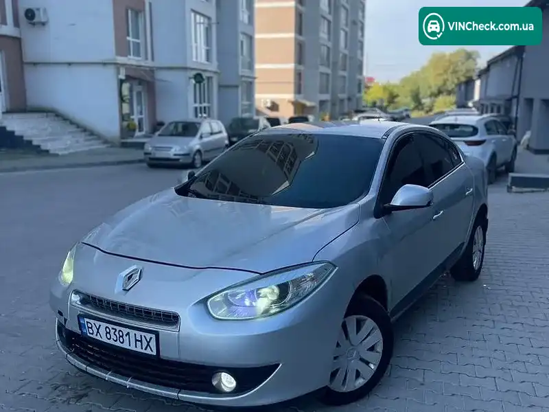 Renault Fluence 2012, фото з оголошення 1 з 20, VIN VF1LZBS0547014032