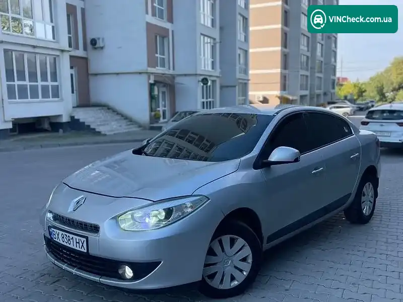 Renault Fluence 2012, фото з оголошення 2 з 20, VIN VF1LZBS0547014032