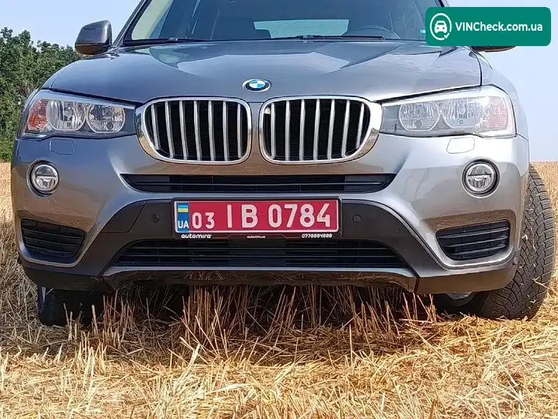 BMW X3 2014, фото з оголошення 2 з 16, VIN 5UXWX9C50F0D51552