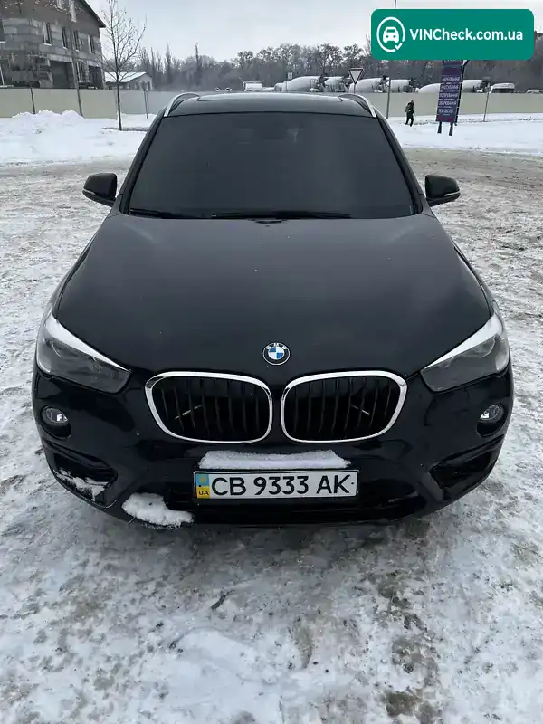 BMW X1 2017, фото з оголошення 1 з 20, VIN WBXHU7C32J5H42304
