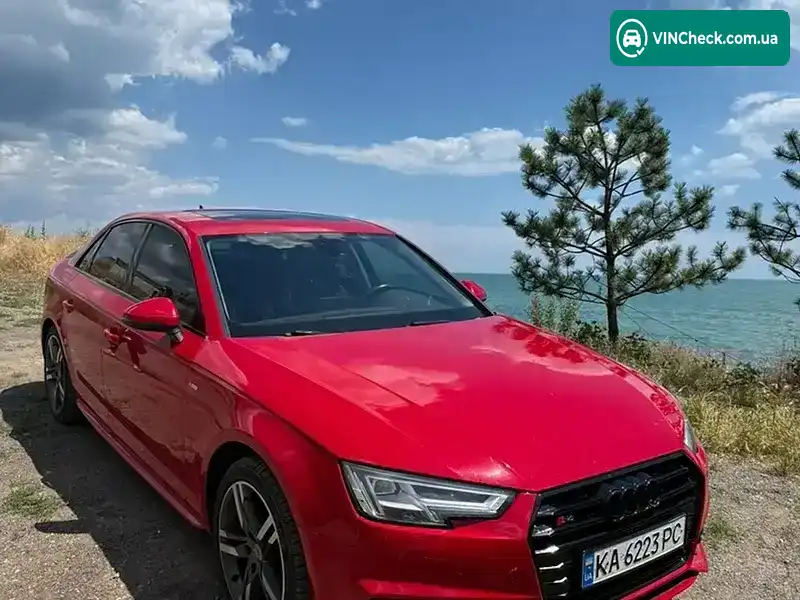 Audi A4 2017, фото з оголошення 1 з 11, VIN WAULMAF43HN071965