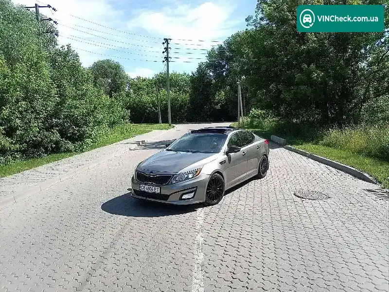 Kia Optima 2014, фото з оголошення 2 з 20, VIN 5XXGN4A74EG308197