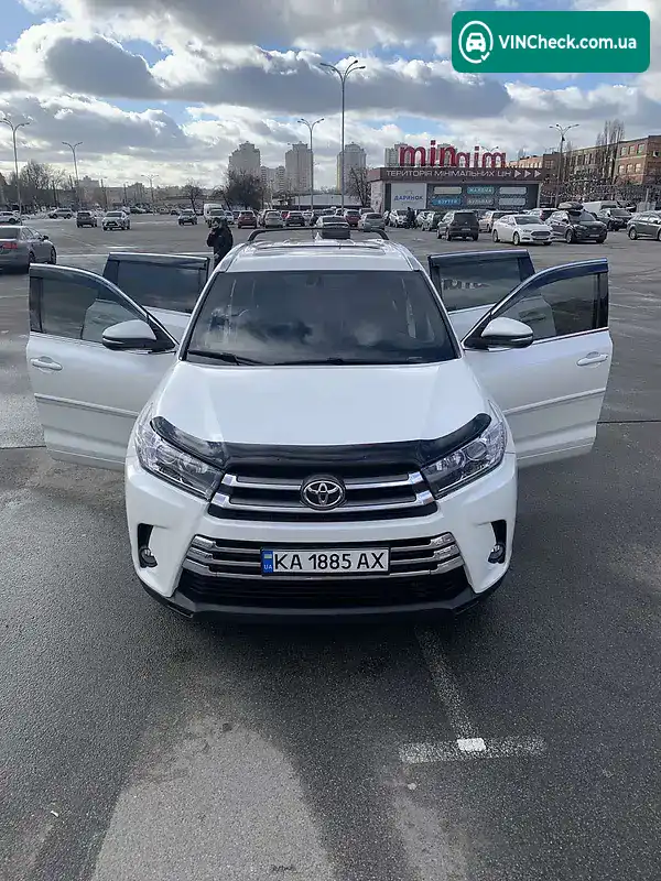 Toyota Highlander 2016, фото з оголошення 1 з 6, VIN 5TDKKRFH9GS169526