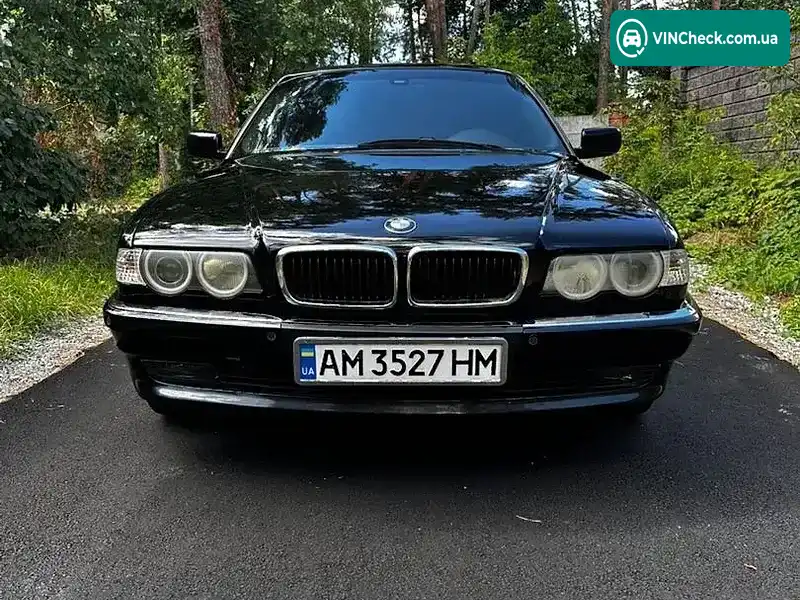 BMW 7 Series 1999, фото з оголошення 1 з 20, VIN WBAGG41080DN61598