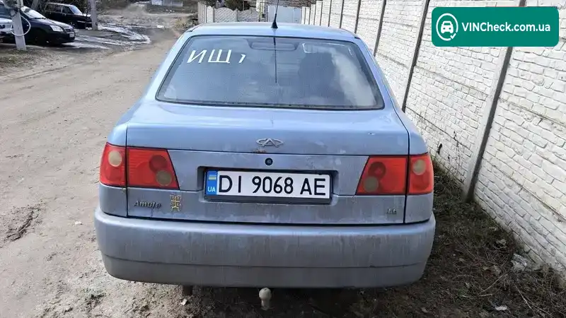 Chery Amulet 2007, фото з оголошення 2 з 5, VIN Y6DDA11B97D007588