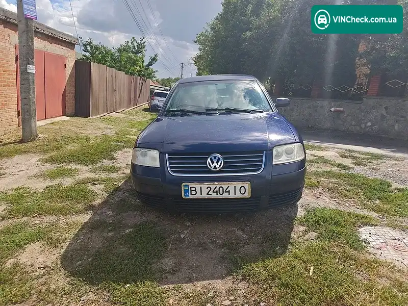 Volkswagen Passat 2002, фото з оголошення 1 з 9, VIN WVWZZZ3BZ2P296386