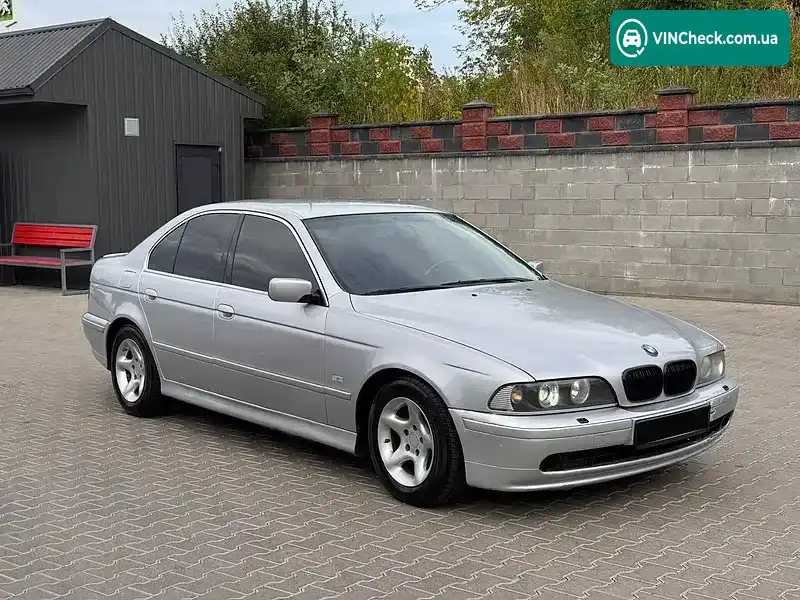BMW 5 Series 2002, фото з оголошення 1 з 20, VIN WBADL01090GY09976
