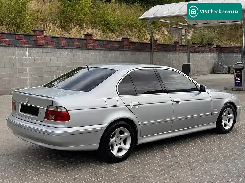 BMW 5 Series 2002, фото з оголошення 2 з 20, VIN WBADL01090GY09976