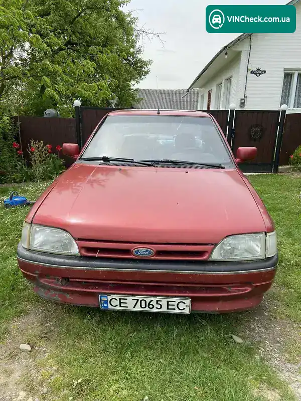 Ford Orion 1992, фото з оголошення 2 з 10, VIN VS6FXXWPAFNB98044