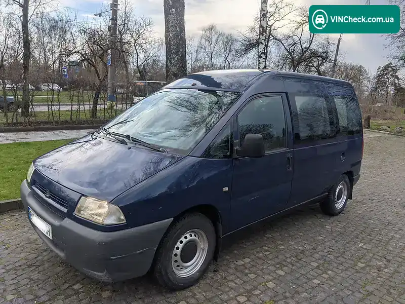 Citroen Jumpy 2003, фото з оголошення 1 з 20, VIN VF7BZWJYB86011208