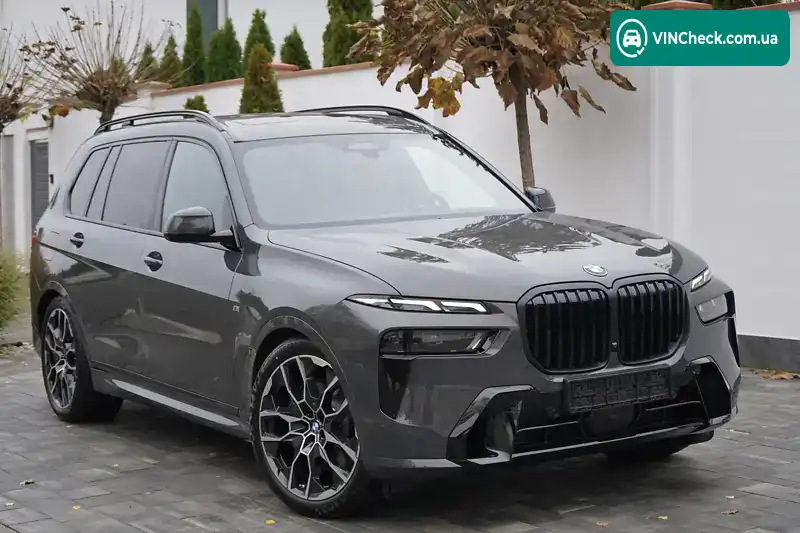 BMW X7 2025, фото з оголошення 2 з 20, VIN WBA21EN0909065191
