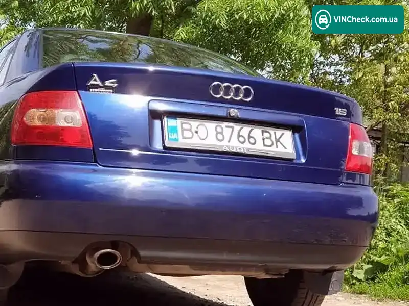 Audi A4 1998, фото з оголошення 2 з 14, VIN WAUZZZ8DZXA064585