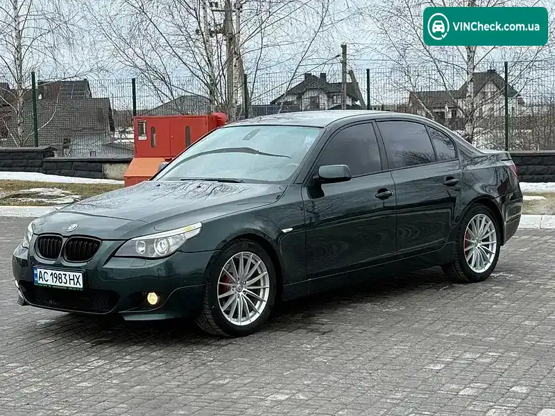 BMW 5 Series 2005, фото з оголошення 1 з 21, VIN WBANE31040B948779