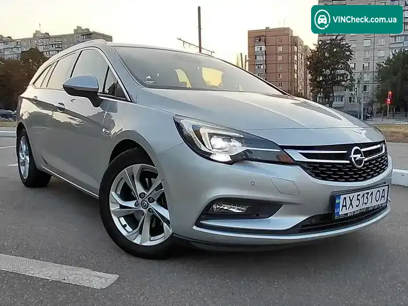 Opel Astra 2017, фото з оголошення 1 з 20, VIN W0LBE8EG7H8062456