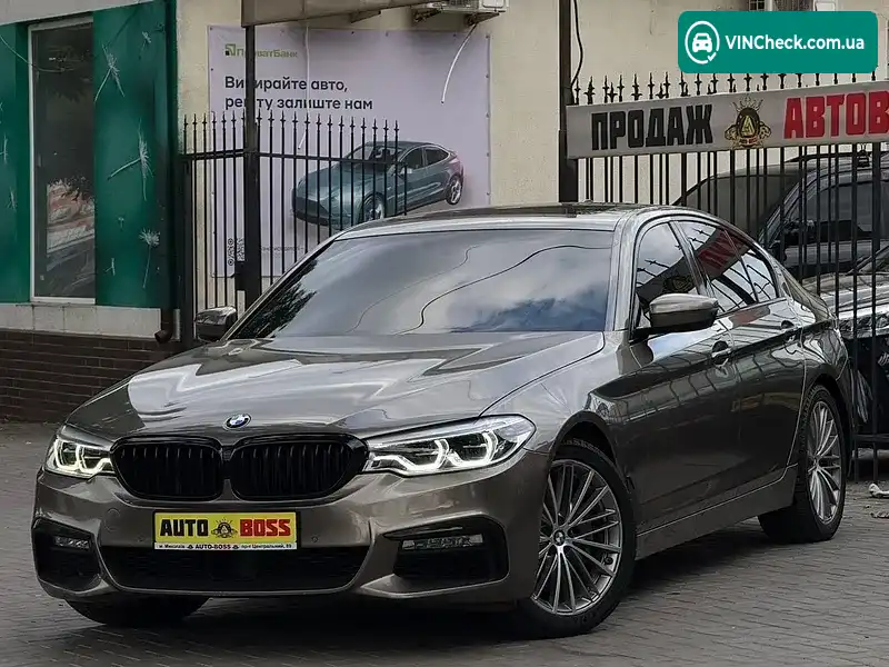 BMW 5 Series 2017, фото з оголошення 2 з 20, VIN WBAJA5C59JG898691