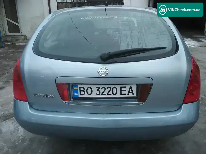 Nissan Primera 2004, фото з оголошення 2 з 11, VIN SJNTBAP12U0205564