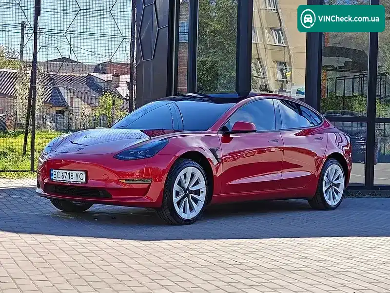 Tesla Model 3 2022, фото з оголошення 2 з 21, VIN 5YJ3E1EB7NF204303