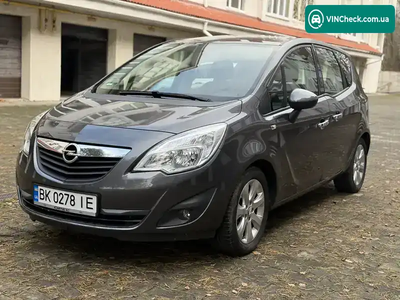 Opel Meriva 2010, фото з оголошення 1 з 21, VIN W0LSD9ED6B4136446