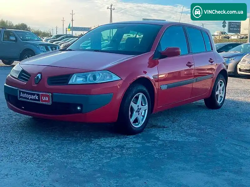 Renault Megane 2006, фото з оголошення 1 з 18, VIN VF1BMSF0536189647