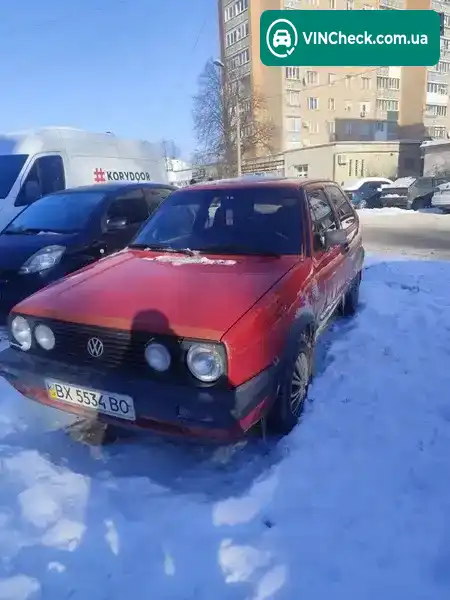 Volkswagen Golf 1987, фото з оголошення 1 з 6, VIN WVWZZZ19ZHW626612