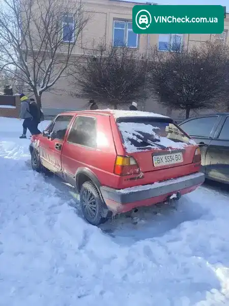 Volkswagen Golf 1987, фото з оголошення 2 з 6, VIN WVWZZZ19ZHW626612