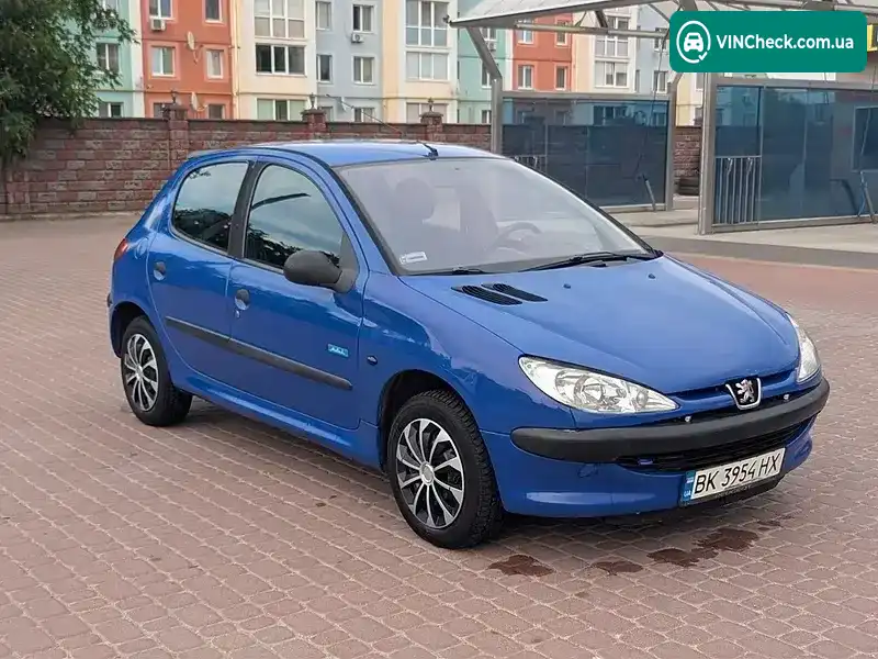 Peugeot 206 2002, фото з оголошення 2 з 19, VIN VF32AHFXF42487610