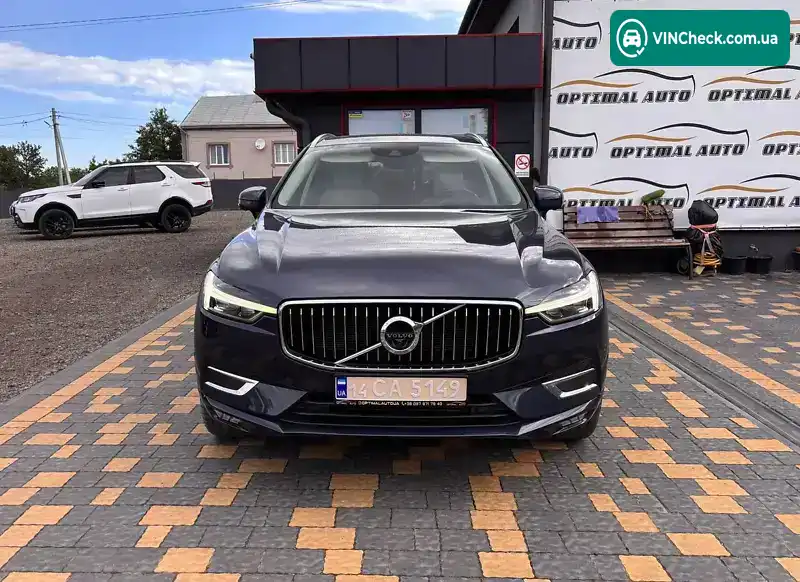 Volvo XC60 2021, фото з оголошення 1 з 21, VIN YV4102DLXM1821978