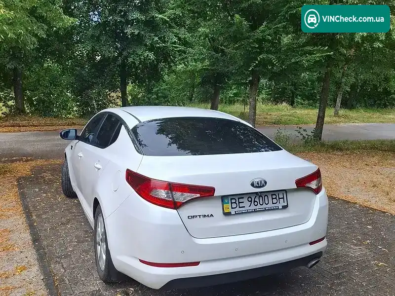 Kia Optima 2013, фото з оголошення 2 з 5, VIN KNAGN419BD5396108