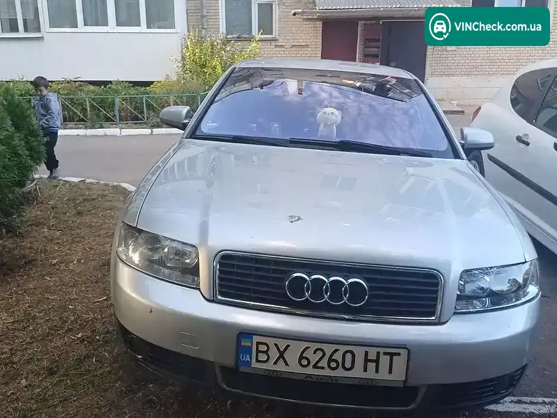 Audi A4 2002, фото з оголошення 1 з 9, VIN WAUZZZ8E43A113317