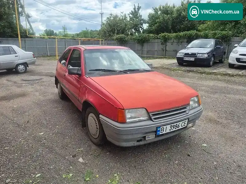 Opel Kadett 1988, фото з оголошення 1 з 5, VIN W0L000033J5157785