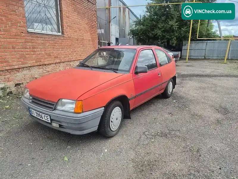 Opel Kadett 1988, фото з оголошення 2 з 5, VIN W0L000033J5157785