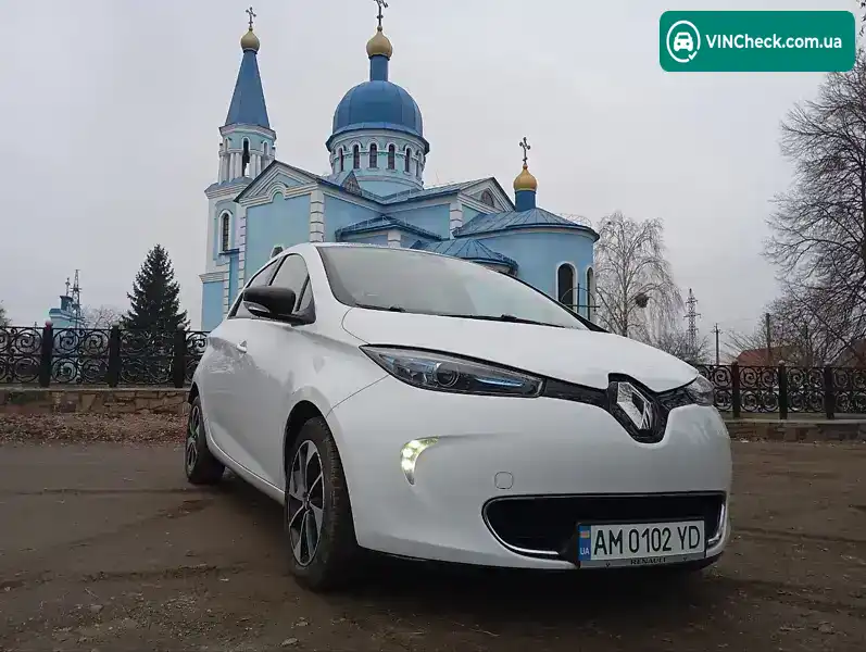 Renault Zoe 2017, фото з оголошення 1 з 10, VIN VF1AGVYC059661336