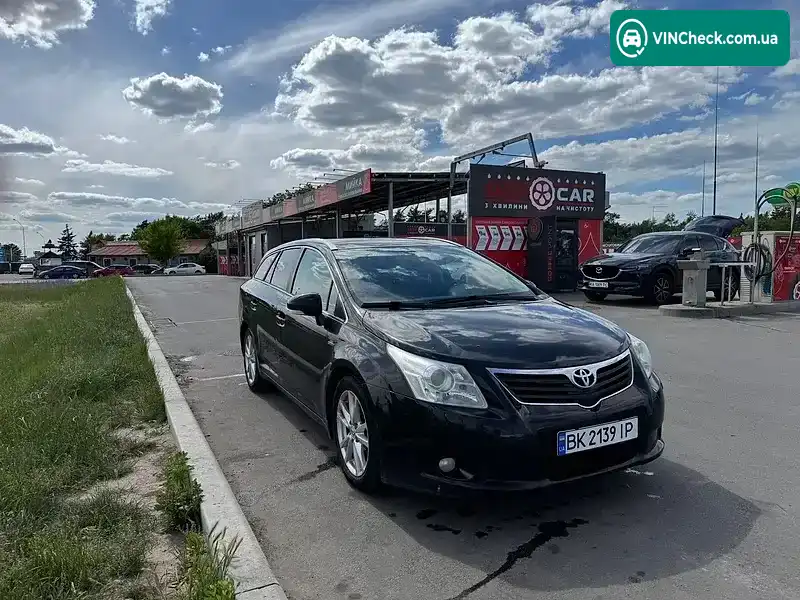 Toyota Avensis 2010, фото з оголошення 2 з 8, VIN SB1EB76LX0E024825