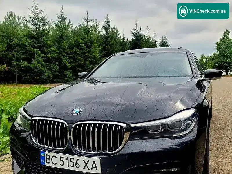 BMW 7 Series 2018, фото з оголошення 1 з 16, VIN WBA7E2C52JG743333