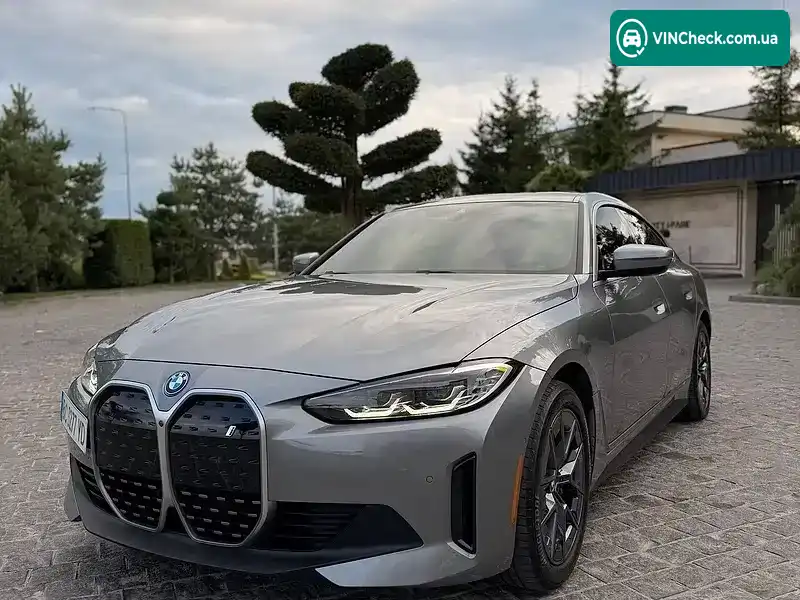 BMW i4 2024, фото з оголошення 1 з 20, VIN WBY43AW09RFT39564
