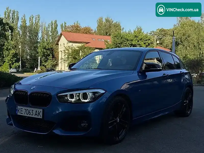 BMW 1 Series 2018, фото з оголошення 1 з 18, VIN WBA1S5108J5L14216